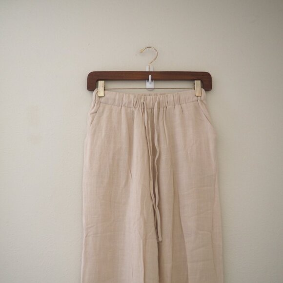 ! White Fox Linen Pants sz xs - Picture 4 of 7